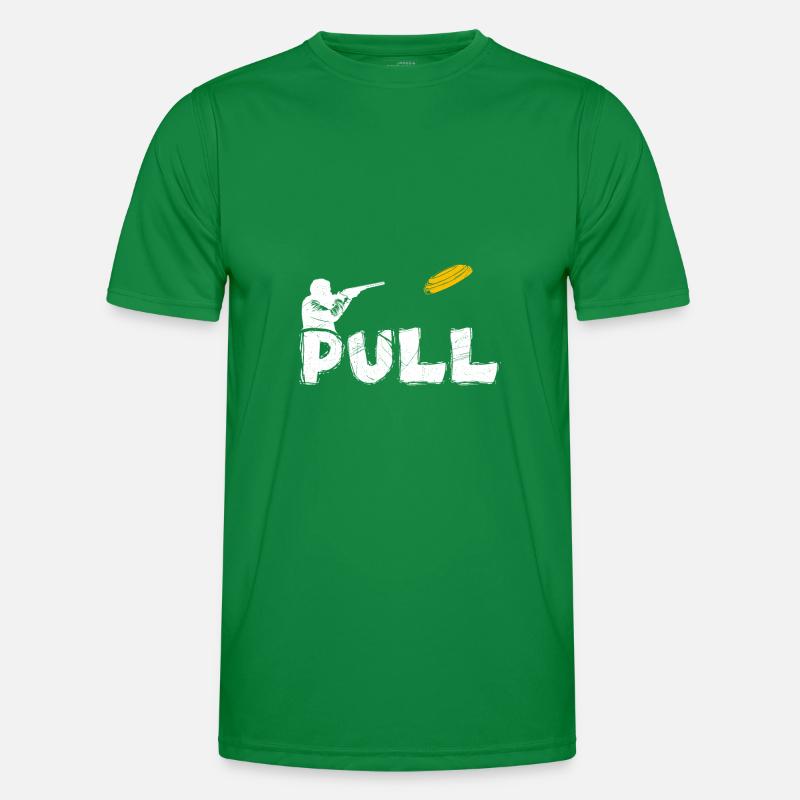 Pull Clay Pigeon Shooting Men's Functional T-Shirt