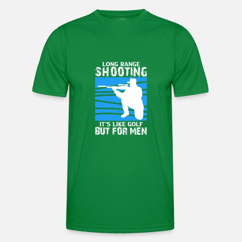 Long Range Shooting Men's Functional T-Shirt