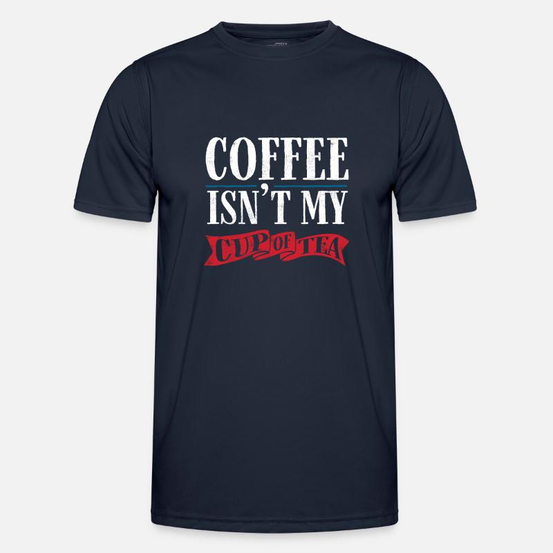 Teeliebhaber, Teetrinker, Tee, Teezeit - Männer Funktions-T-Shirt - Navy