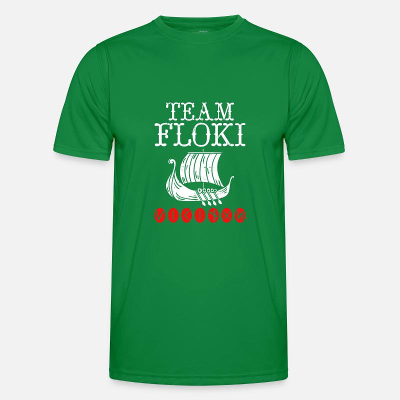 Team Floki der Schiffsbauer Männer Funktions-T-Shirt