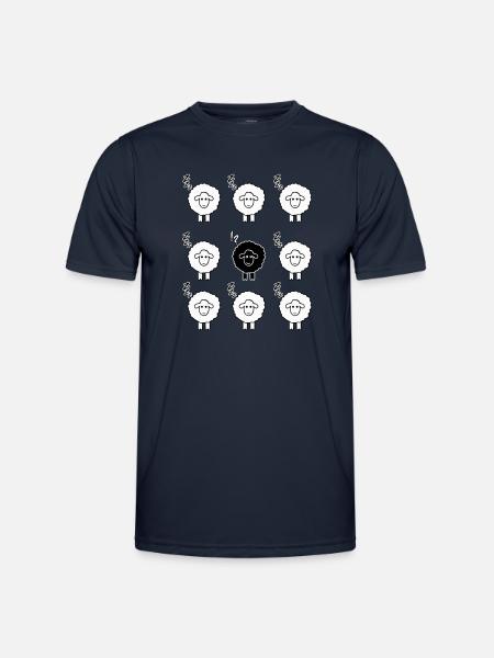 Black sheep - Men's Functional T-Shirt - navy