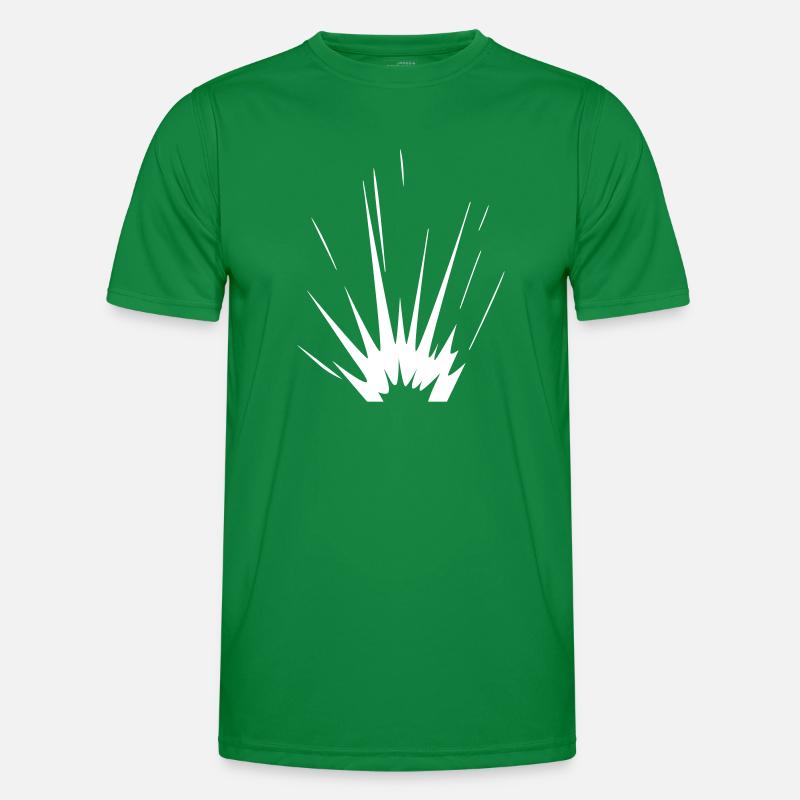 Explosion (Vectorgraphic) Men's Functional T-Shirt