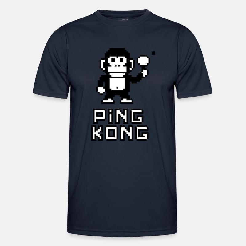 Ping Kong Männer Funktions-T-Shirt