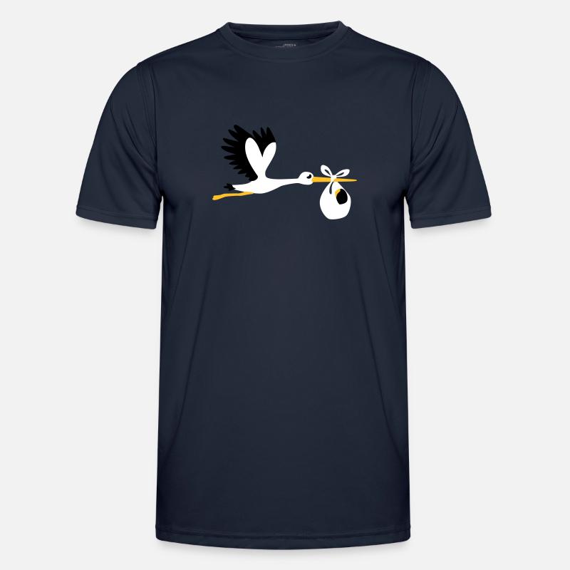 Stork - Men's Functional T-Shirt - navy