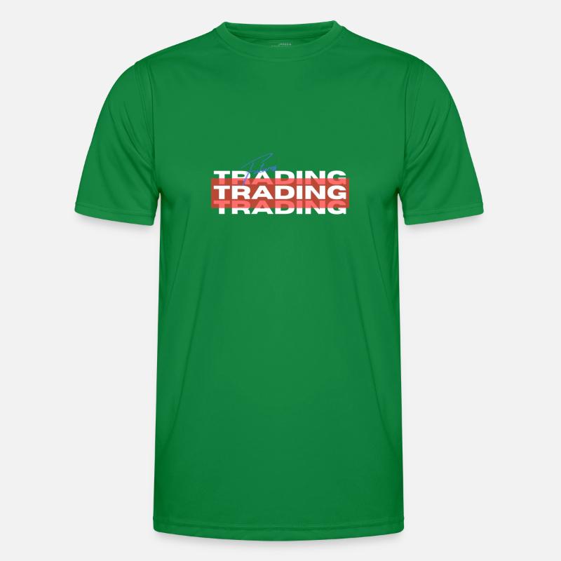 Trading Exchange Futures Work Men's Functional T-Shirt