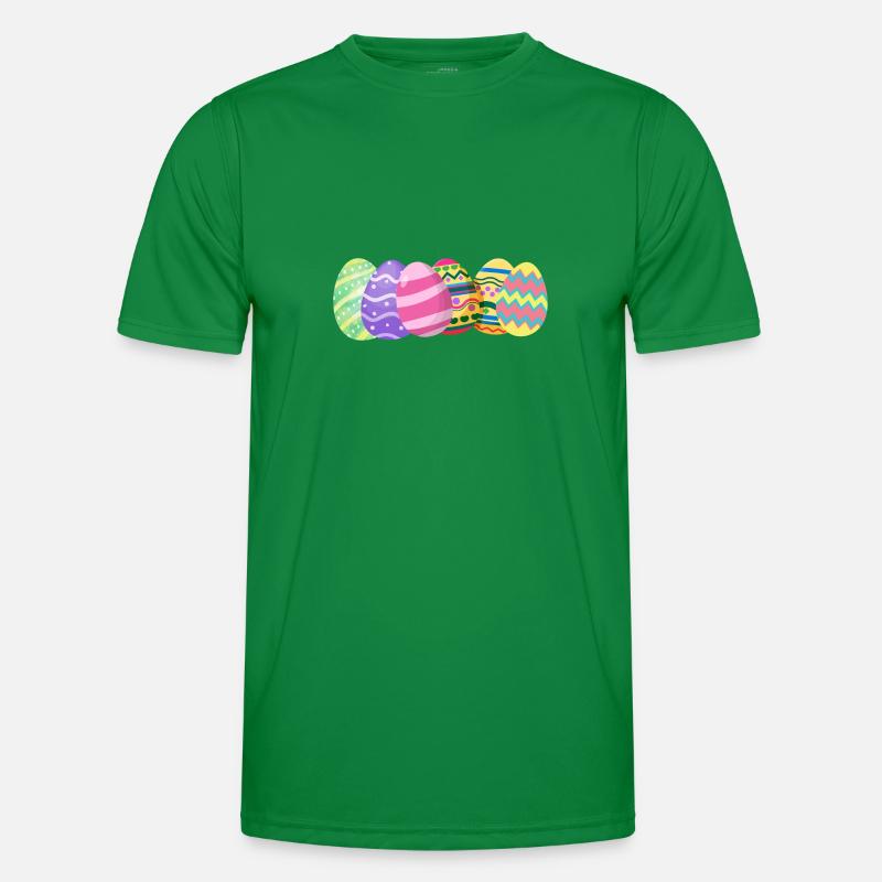 Easter Eggs Men's Functional T-Shirt