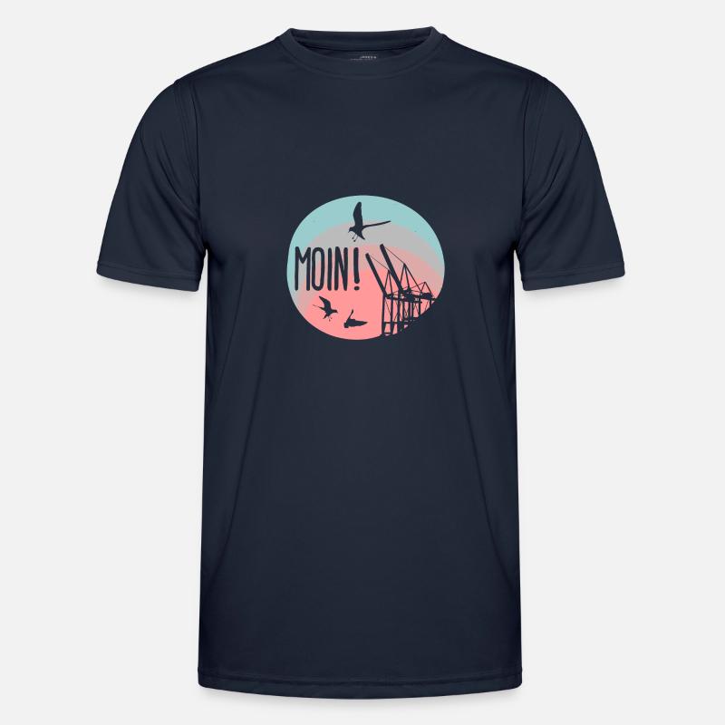 Moin! Männer Funktions-T-Shirt