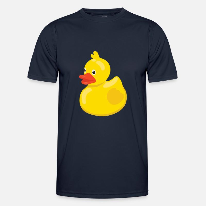 Rubber duck bathing duck Men's Functional T-Shirt