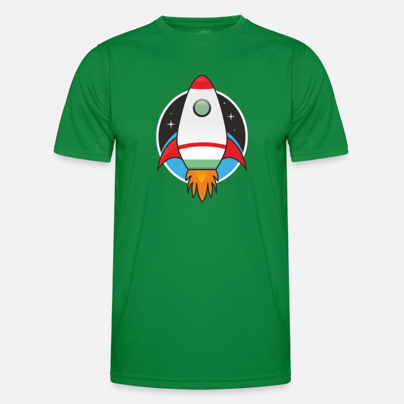 fusée T-shirt sport Homme