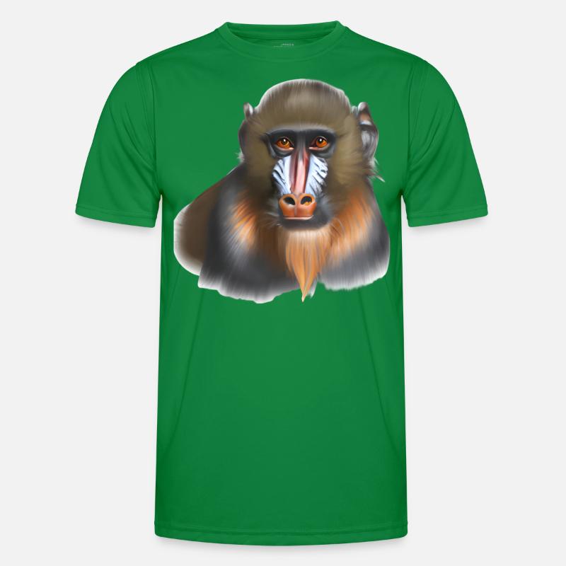 Mandrill Monkey Men's Functional T-Shirt