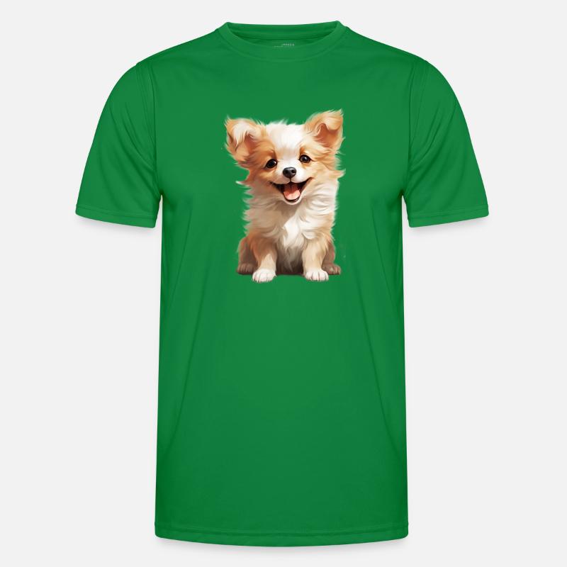 Chibi dog Men's Functional T-Shirt