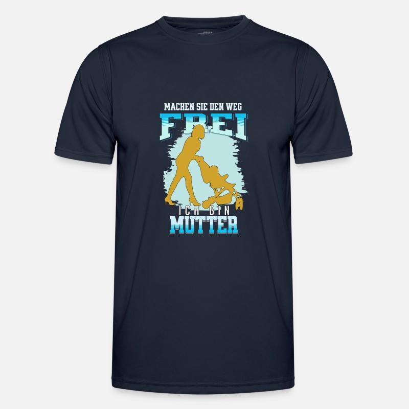 Mutter hat es Eilig - Männer Funktions-T-Shirt - Navy