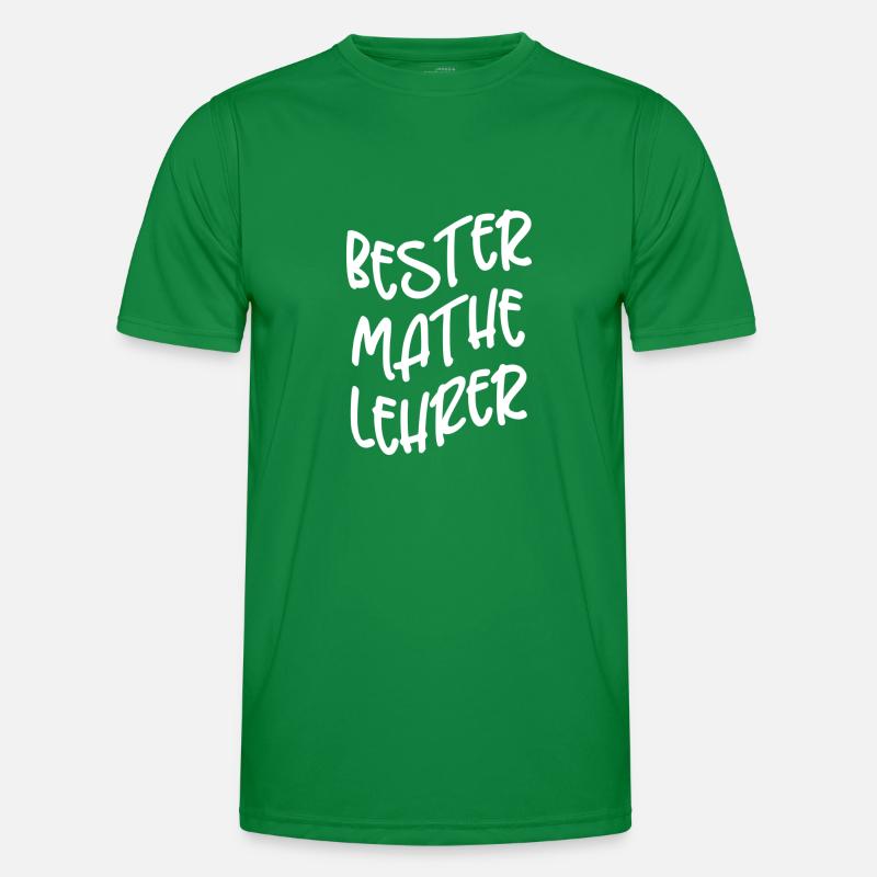 BESTER MATHELEHRER - MATHEMATIK - MATHEMATIKLEHRER Männer Funktions-T-Shirt