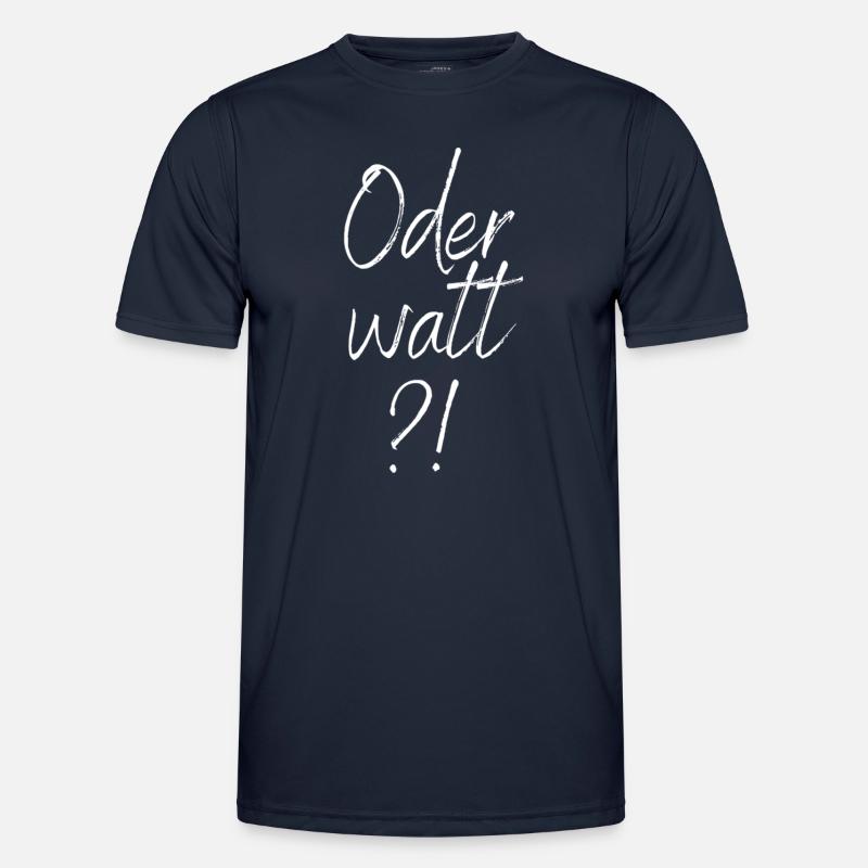 VfL Jesus - Oder watt?! - Männer Funktions-T-Shirt - Navy