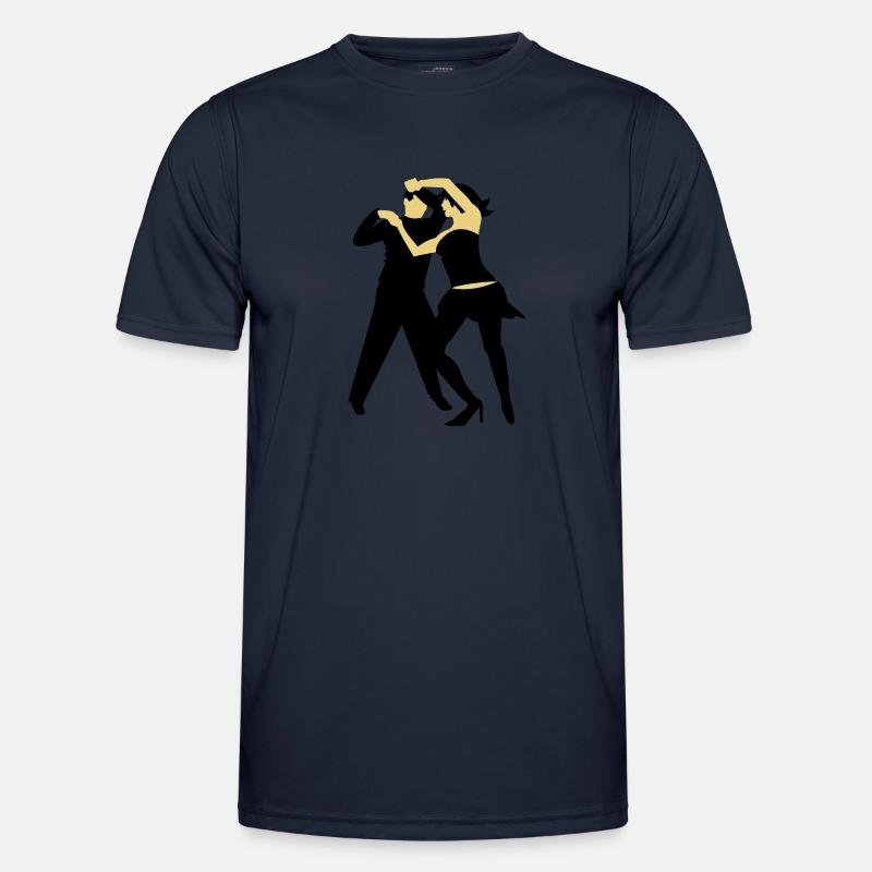 Salsa-dancer / salsa Tänzer (2c) - Men's Functional T-Shirt - navy
