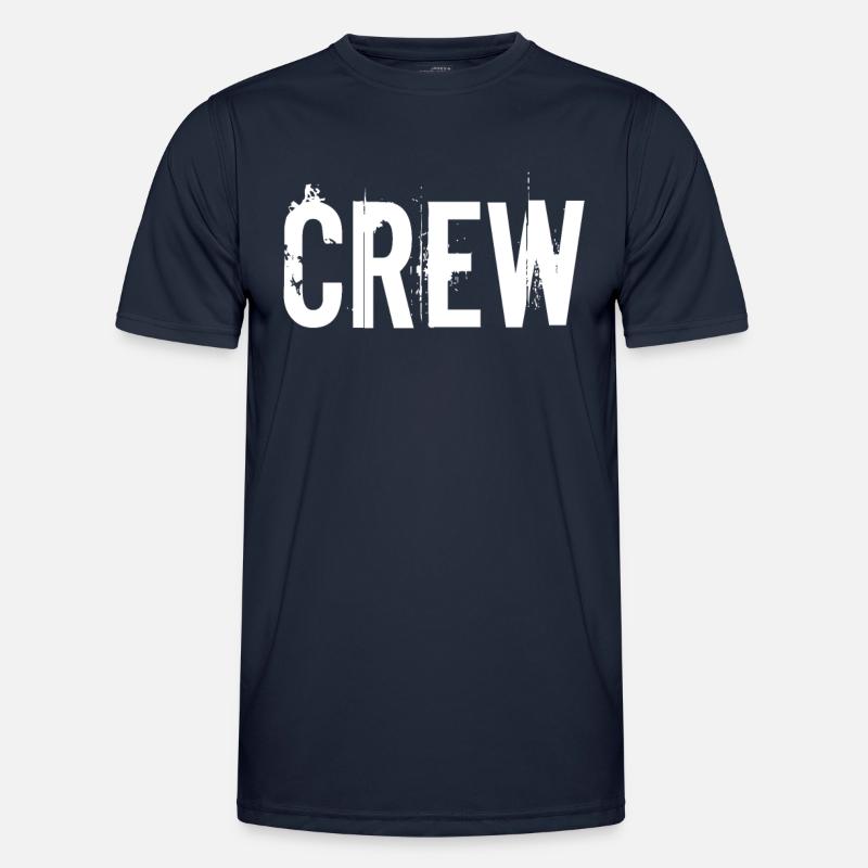 Crew - Männer Funktions-T-Shirt - Navy