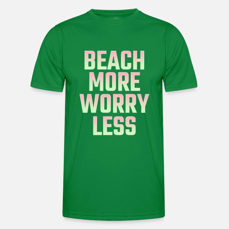 Beach Saying Men's Functional T-Shirt