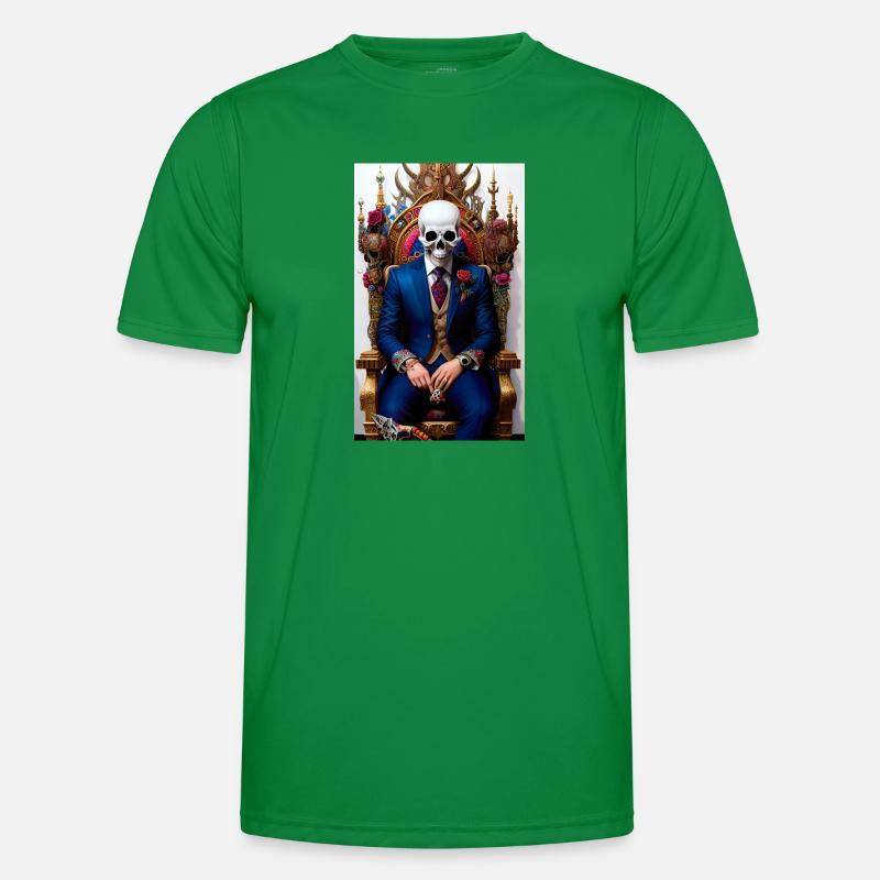 ARTWORK Skull Throne Men's Functional T-Shirt