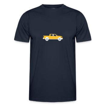 Pick-up Truck - Men's Functional T-Shirt - navy - Front - AI Model Male 178 dark (178cm)