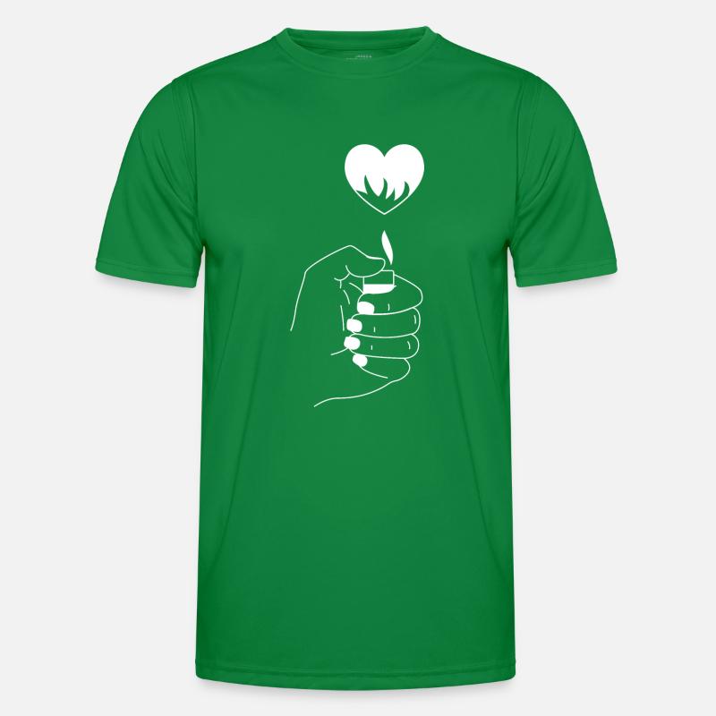 Cœur plus léger T-shirt sport Homme