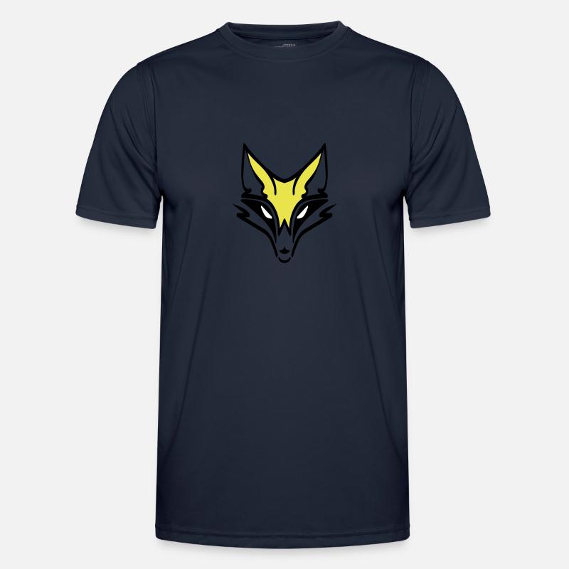 Fuchs logo fox Männer Funktions-T-Shirt