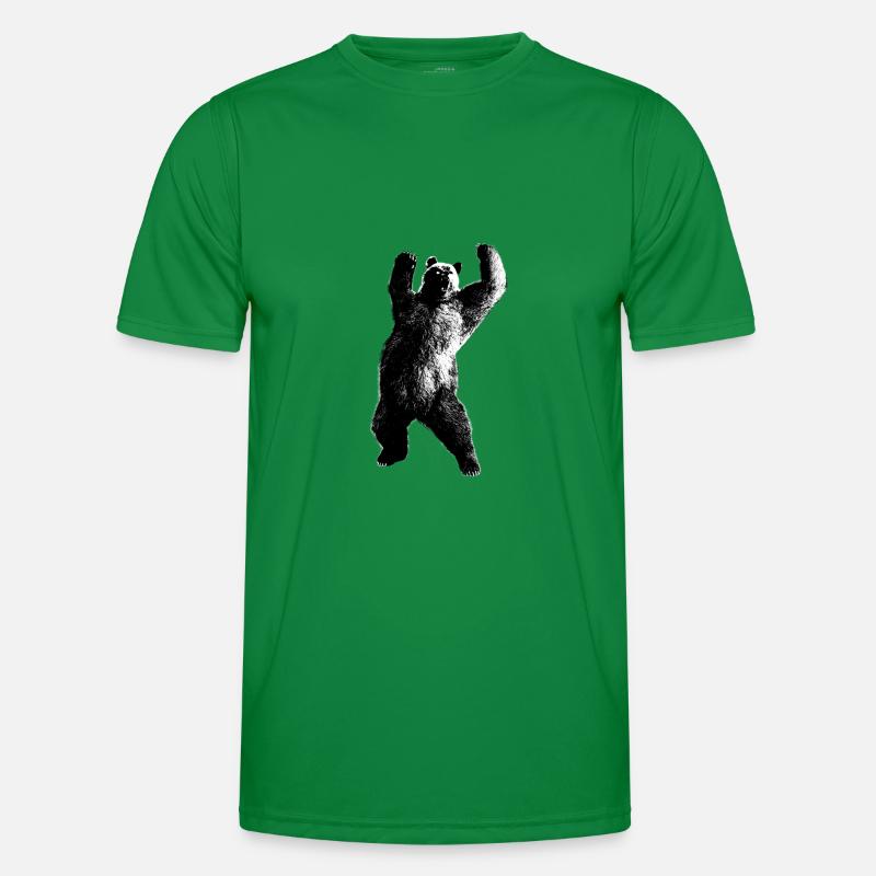 bär Männer Funktions-T-Shirt