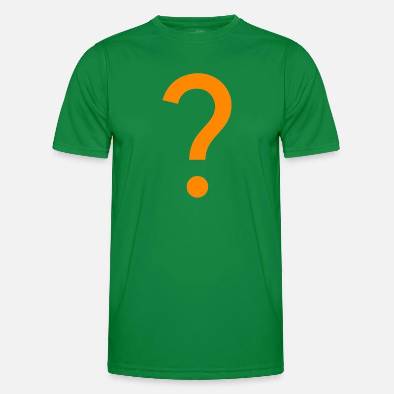 question mark Men's Functional T-Shirt