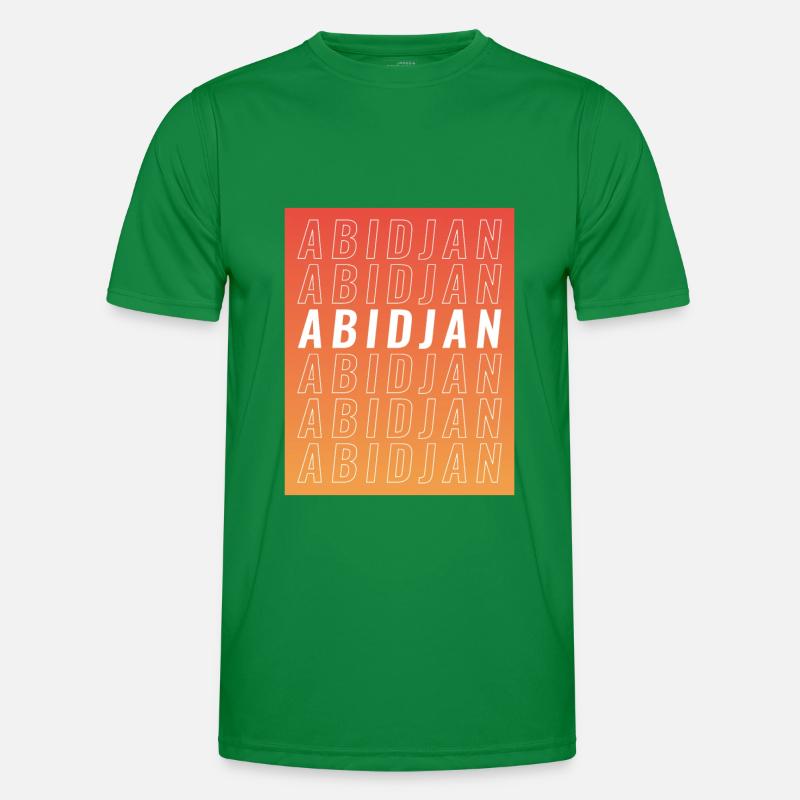 ABIDJAN - Ivory Coast Men's Functional T-Shirt