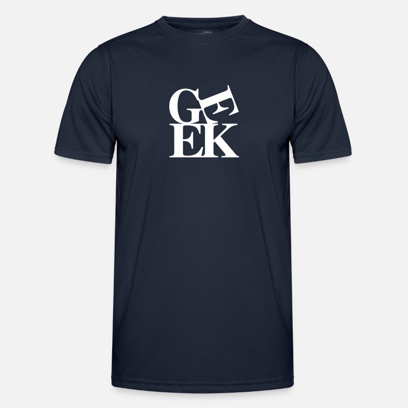 Geek - Men's Functional T-Shirt - navy