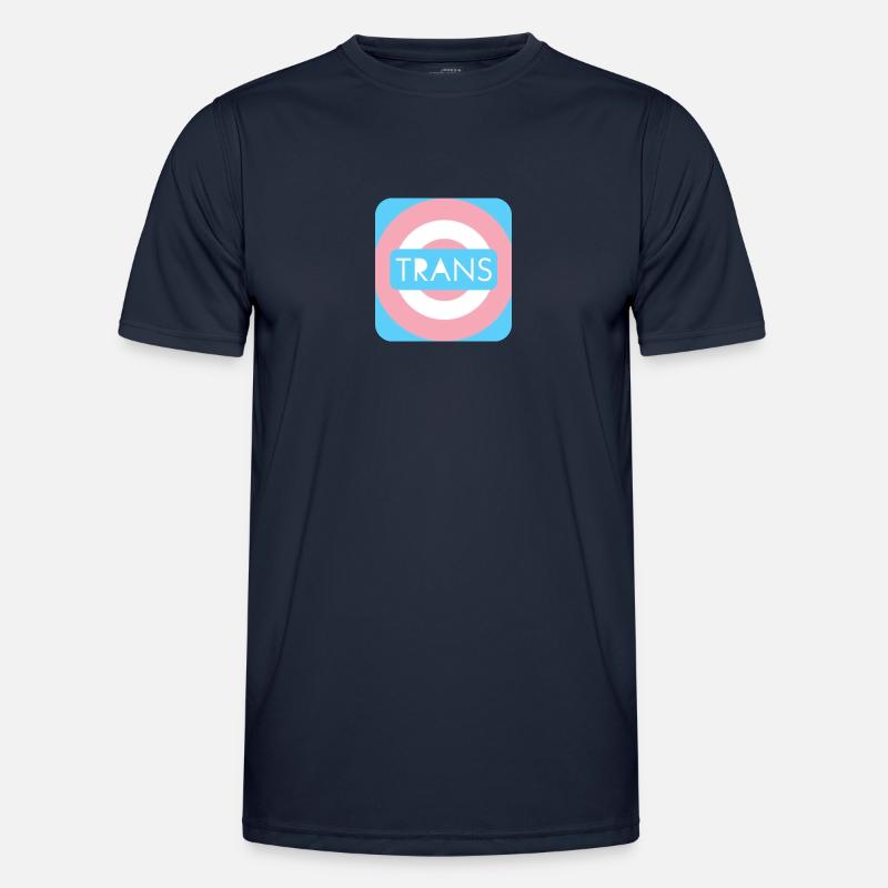 Circular Trans Men's Functional T-Shirt