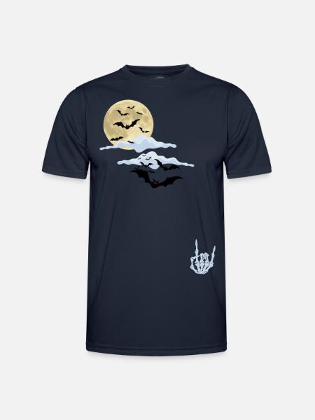 Halloween rocks - Men's Functional T-Shirt - navy