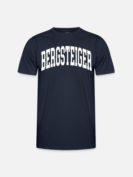 Bergsteiger - Männer Funktions-T-Shirt - Navy
