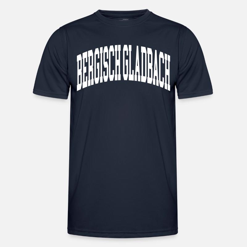 Bergischgladbach - Men's Functional T-Shirt - navy