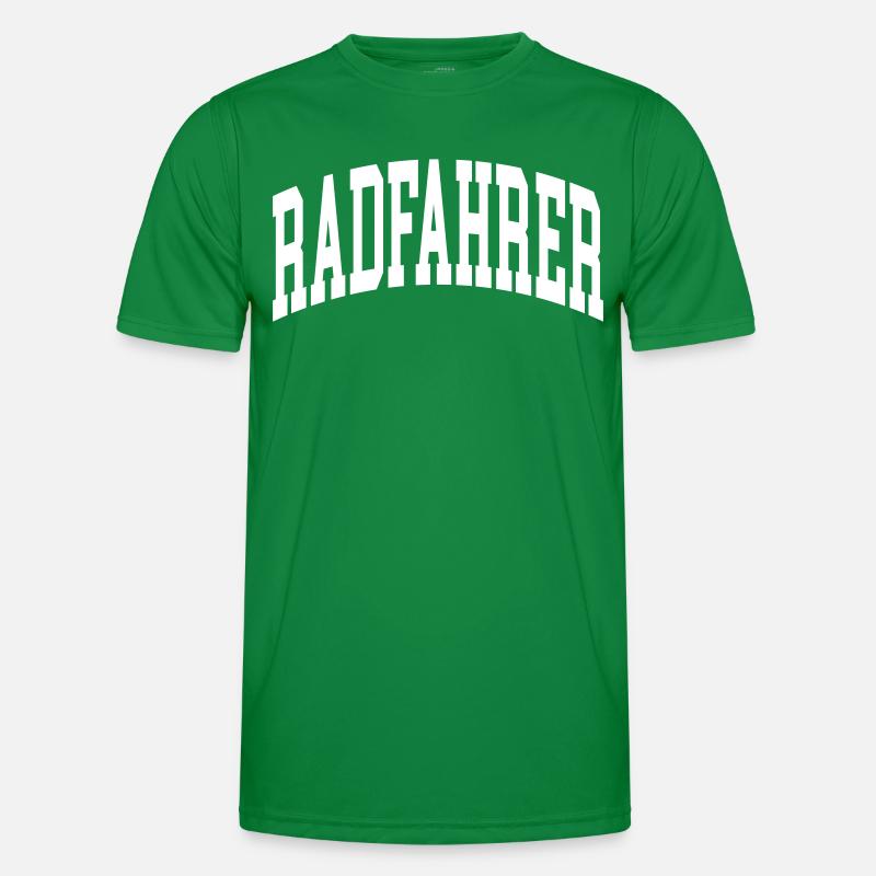 Radfahrer Männer Funktions-T-Shirt