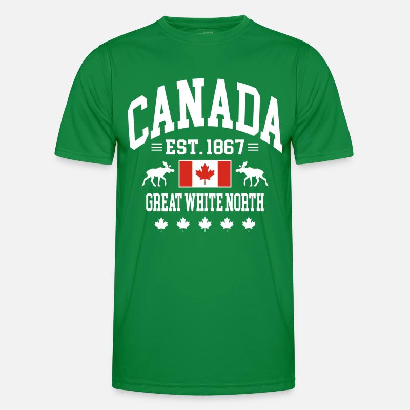 Canada Männer Funktions-T-Shirt