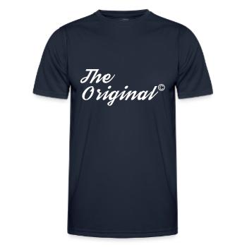 The Original - Men's Functional T-Shirt - navy - Front - AI Model Male 178 dark (178cm)