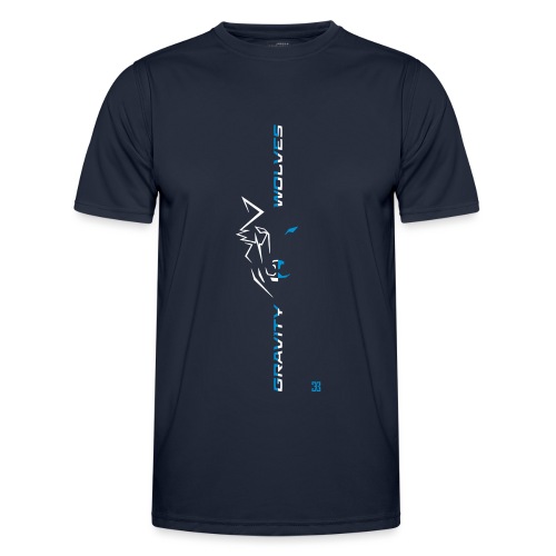 gravity wolves 3B Logo-Edition - Men's Functional T-Shirt