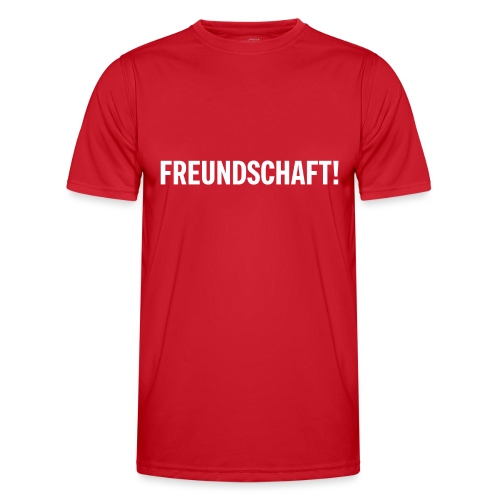Freundschaft! - Männer Funktions-T-Shirt