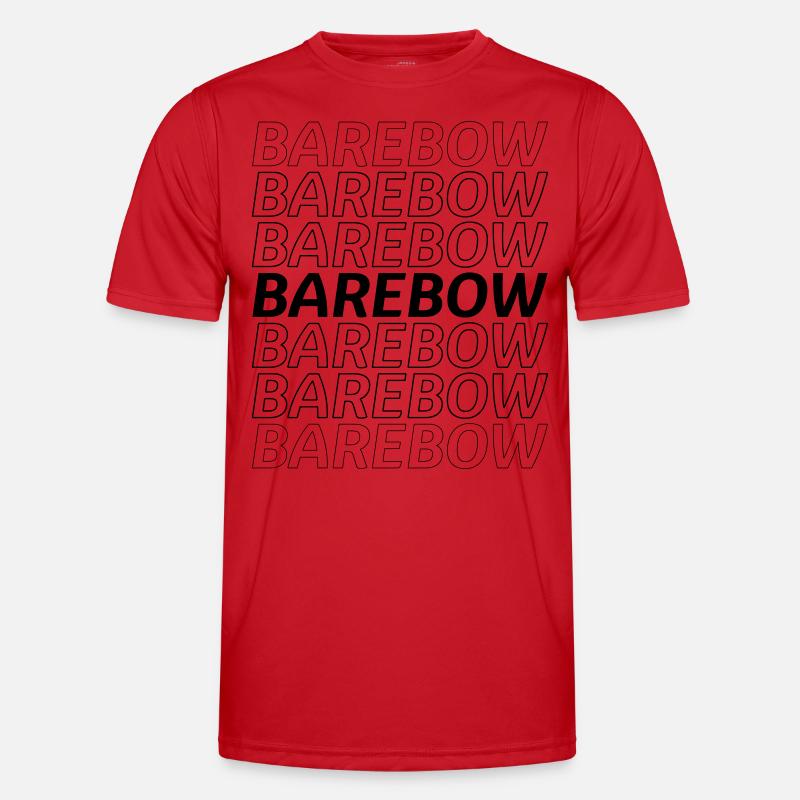 Barebow - Men's Functional T-Shirt - red