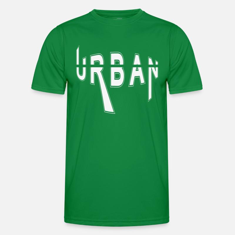 Städtisch Männer Funktions-T-Shirt