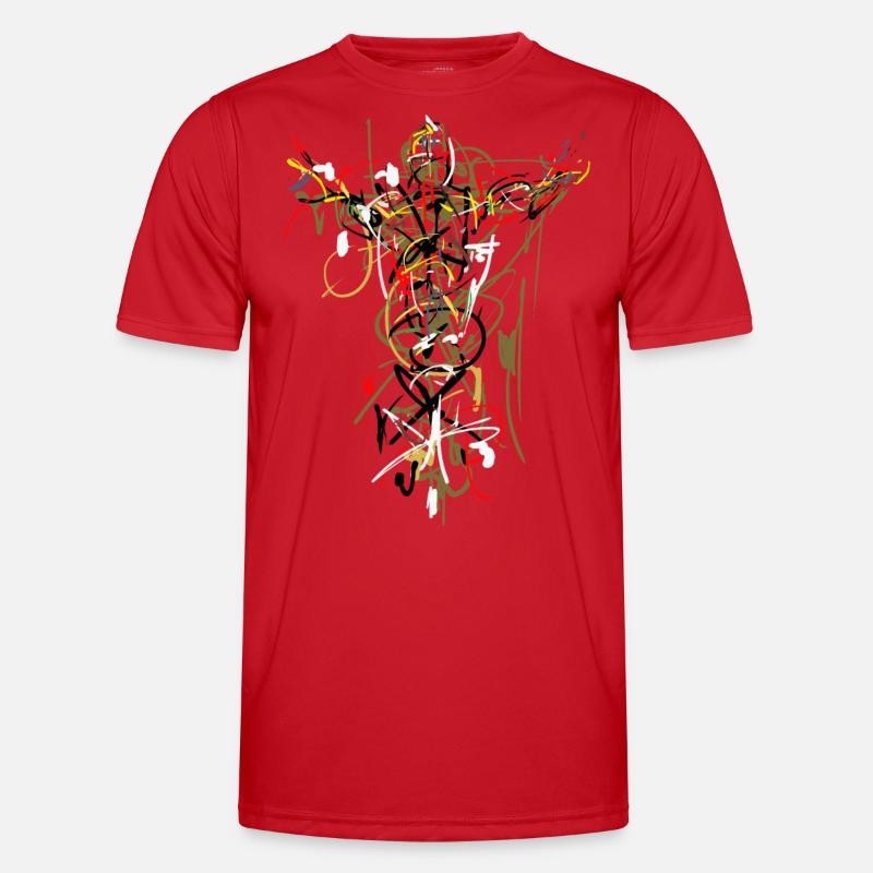 abstract Men's Functional T-Shirt