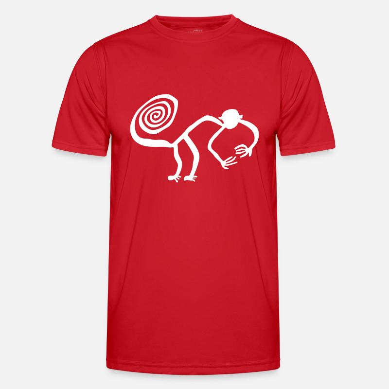 Nazca Monkey T-shirt sport Homme
