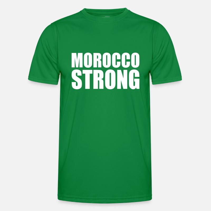 Morocco strong Männer Funktions-T-Shirt