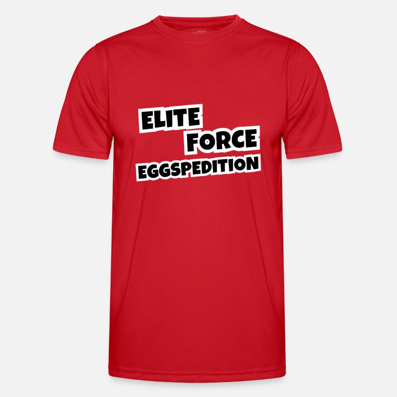 Elite Force Eggspedition - Men's Functional T-Shirt - red