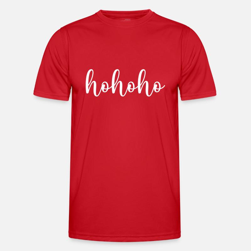 hohoho - Men's Functional T-Shirt - red