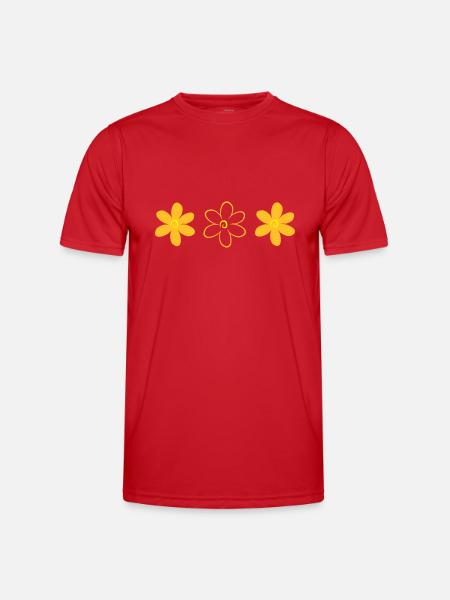 flower - Men's Functional T-Shirt - red