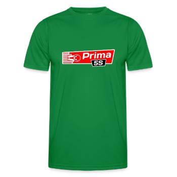 Hercules Prima 5S Kolben Zylinder - Männer Funktions-T-Shirt - Kelly Green - Vorne - AI Model Male 178 dark (178cm)