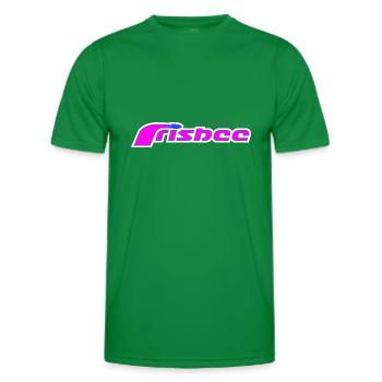 ultimate frisbee purple - Männer Funktions-T-Shirt - Kelly Green - Vorne - AI Model Male 178 dark (178cm)