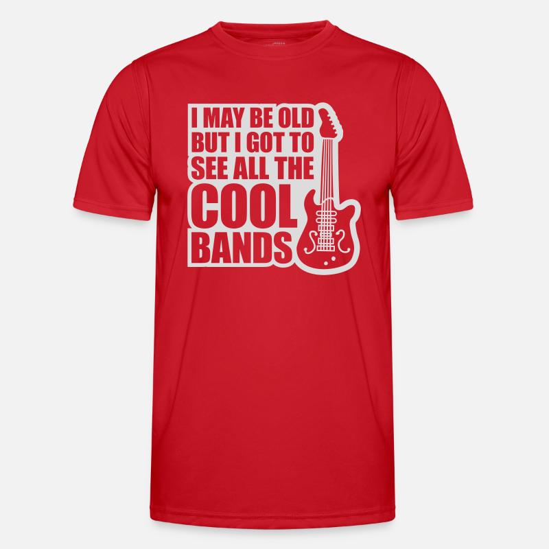 I may be old - Men's Functional T-Shirt - red