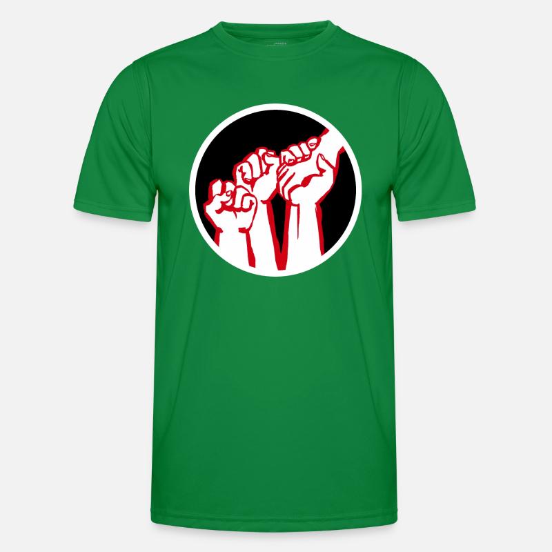 fäuste2b Männer Funktions-T-Shirt